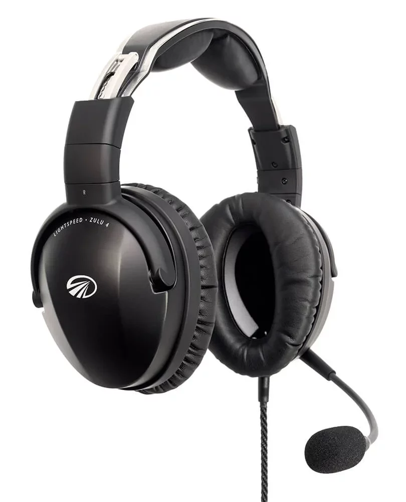 Lightspeed Zulu 4 ANR Headset, Dual-Bluetooth