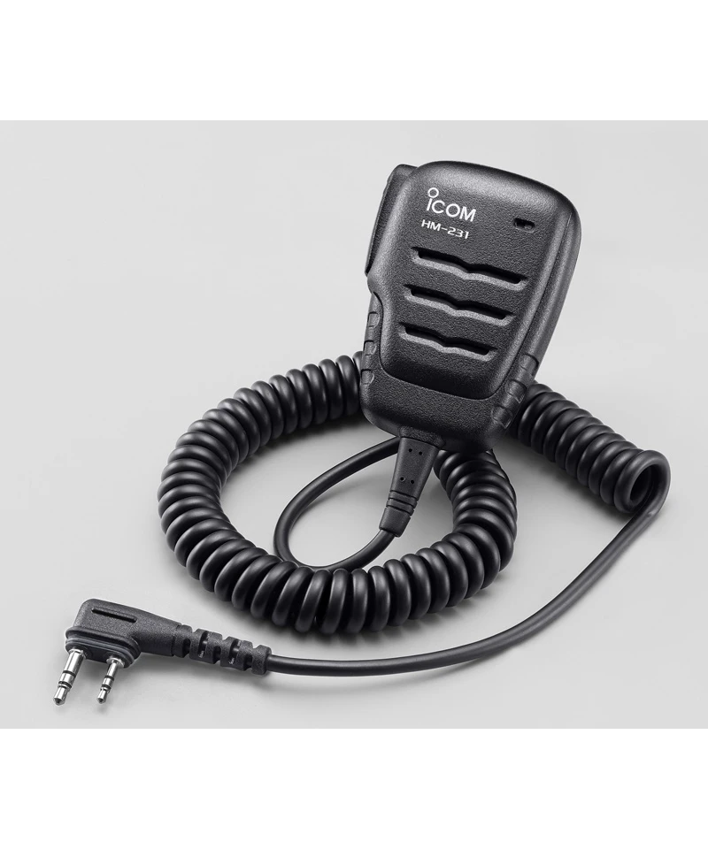 ICOM Speaker Handheld Microphone (HM-231) for IC-A25NE / -A25CE - waterproof