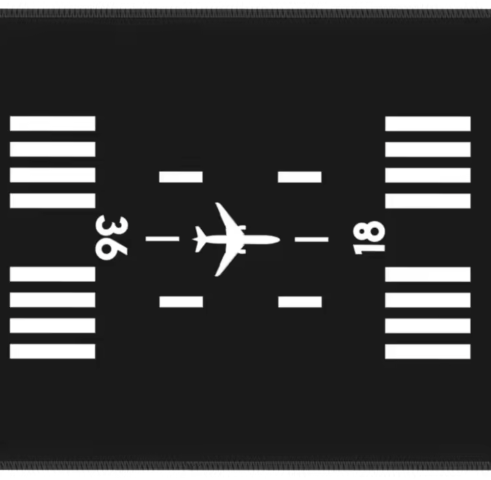 Tapis de souris Runway 18 36